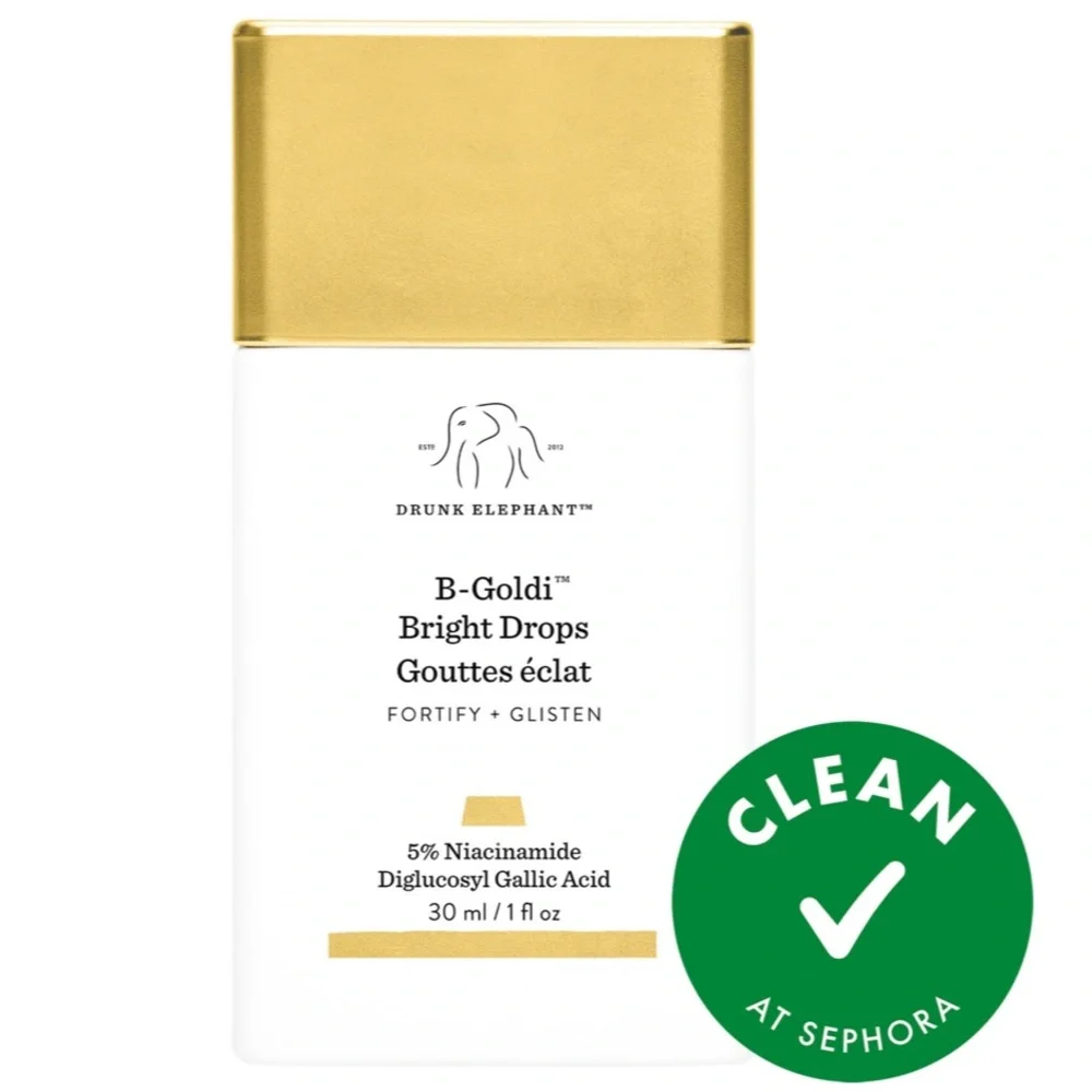 Drunk Elephant Gold and White Skincare Elixir